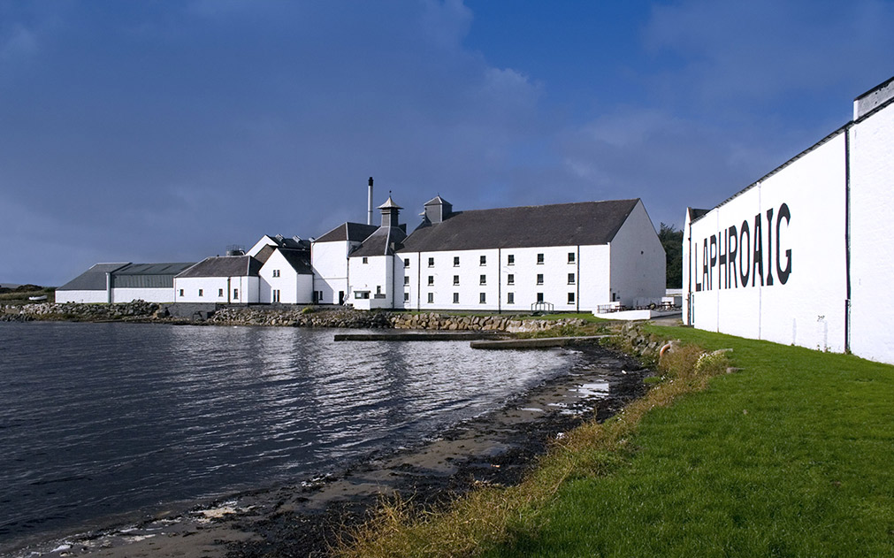 Laphroaig warehouse