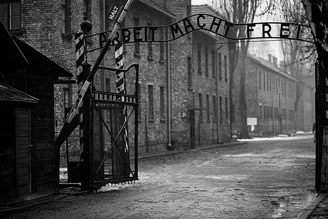 Auschwitz — “Arbeit Macht Frei”