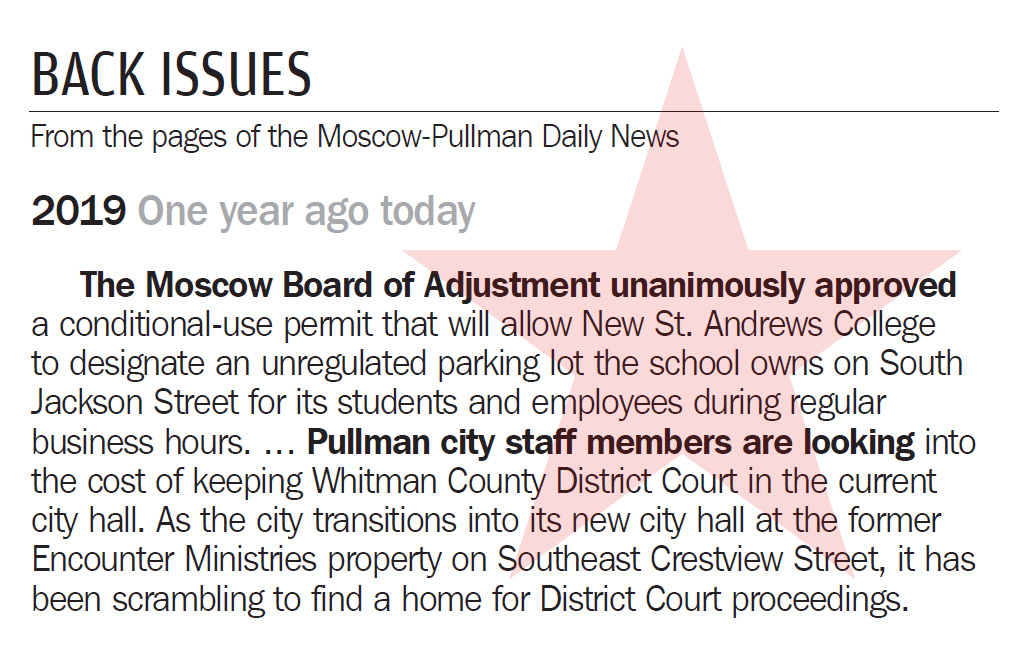 Moscow-Pullman Daily News, January 16, 2020, page 2