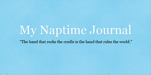 My Naptime Journal