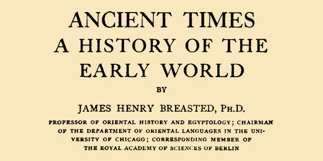 Ancient Times: A History of the Early World