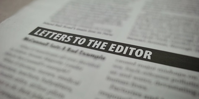 Letters to the Editor