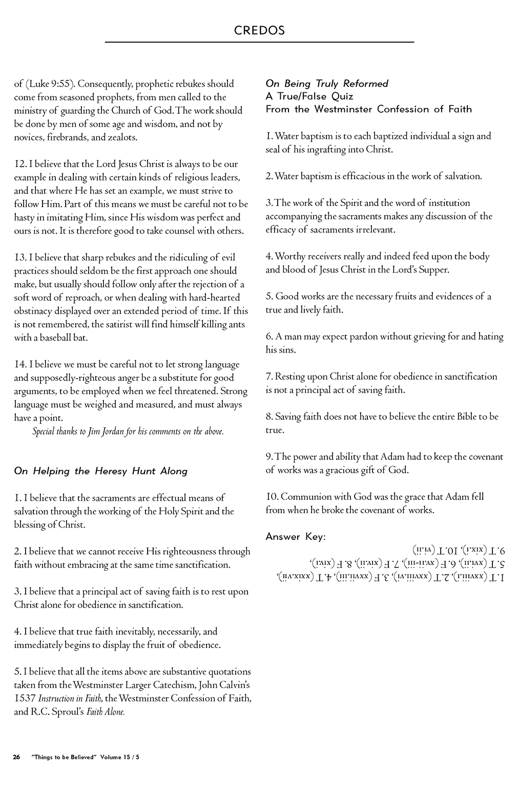 Credenda/Agenda volume 15-5, page 26