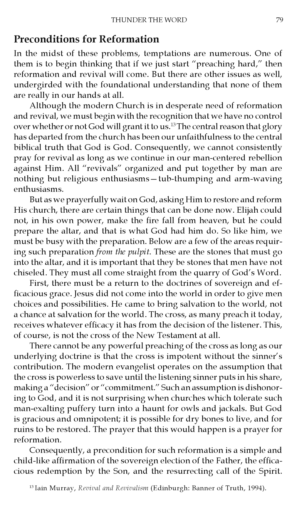 Mother Kirk: Essays and Forays in Practical Ecclesiology, page 79