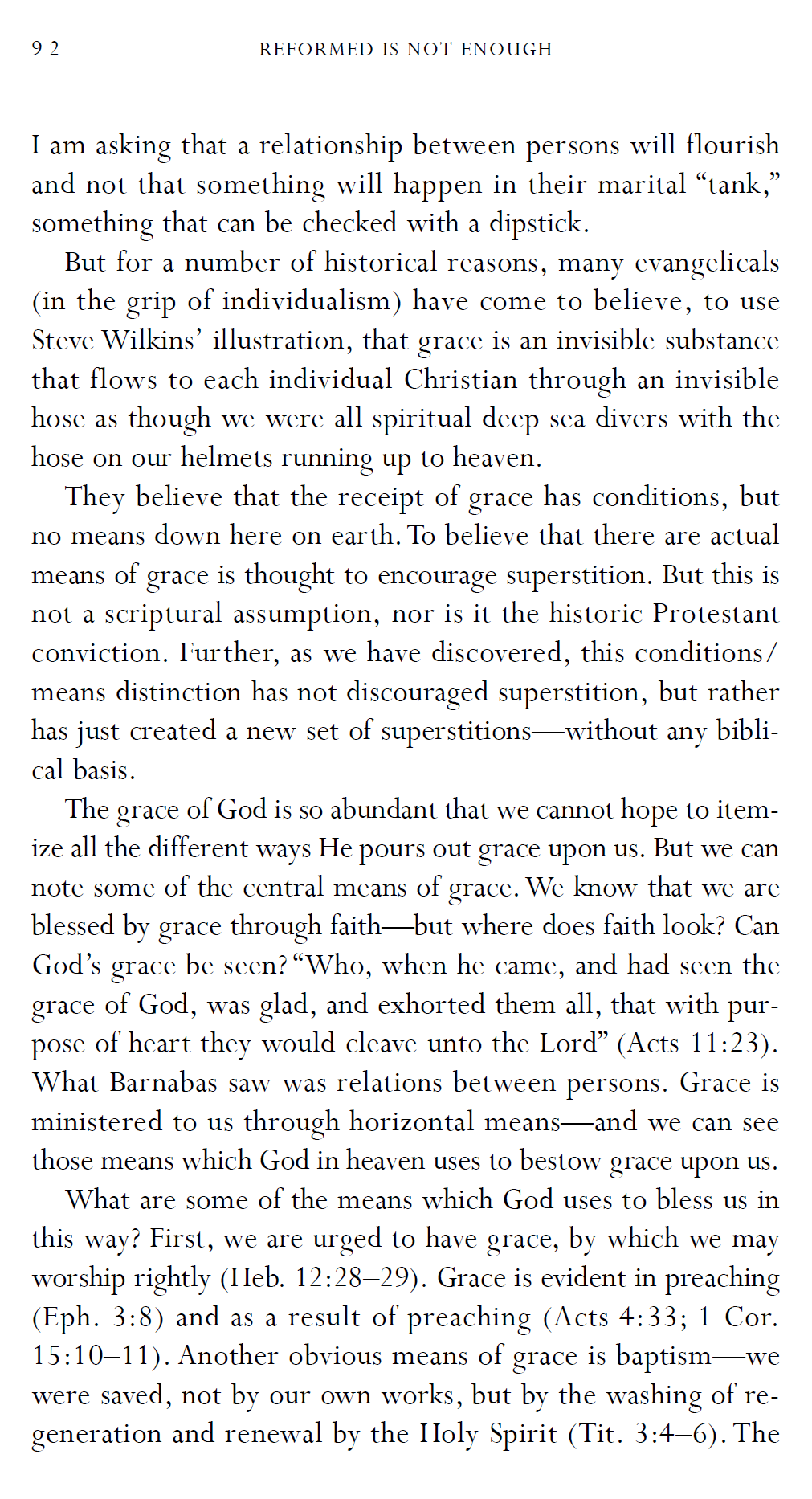 “Reformed Is Not Enough: Recovering the Objectivity of the Covenant, page 92