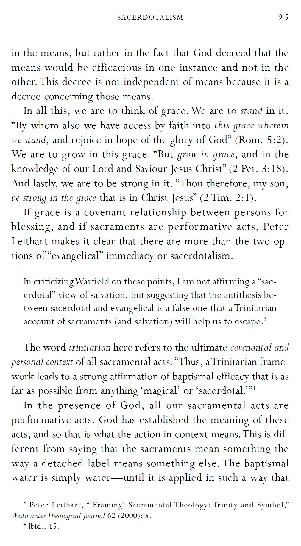 “Reformed Is Not Enough: Recovering the Objectivity of the Covenant, page 95