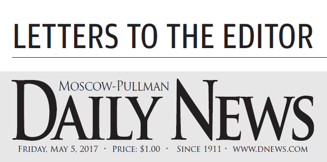 Moscow-Pullman Daily News Letters to the Editor