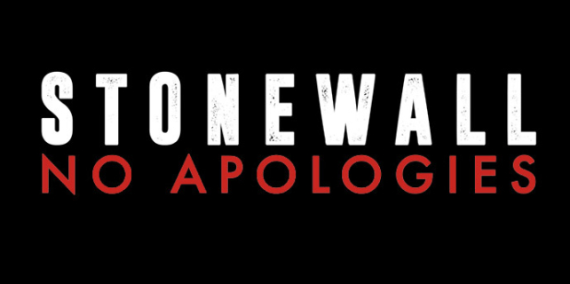 Stonewall: No Apologies
