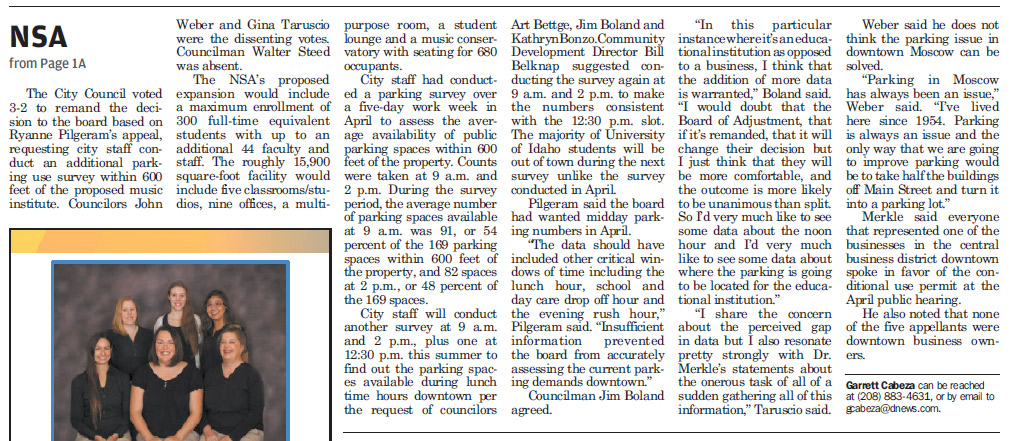 Moscow-Pullman Daily News, June 6, 2017, page 8