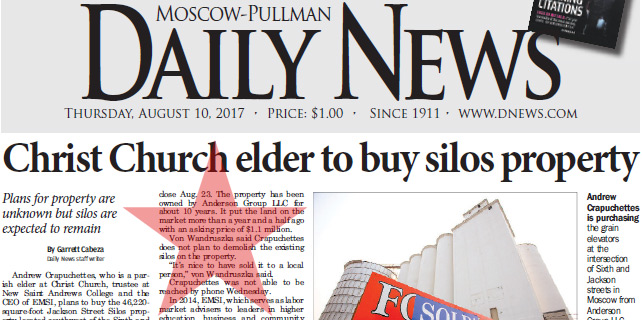 Moscow-Pullman Daily News, August 10, 2017
