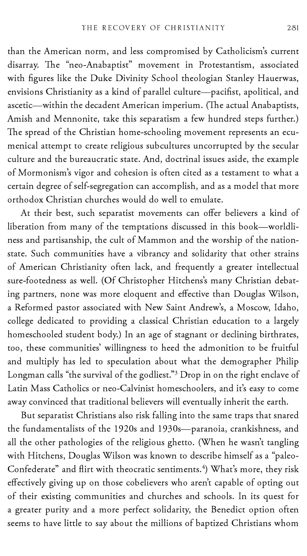 Bad Religion: How We Became a Nation of Heretics, page 281