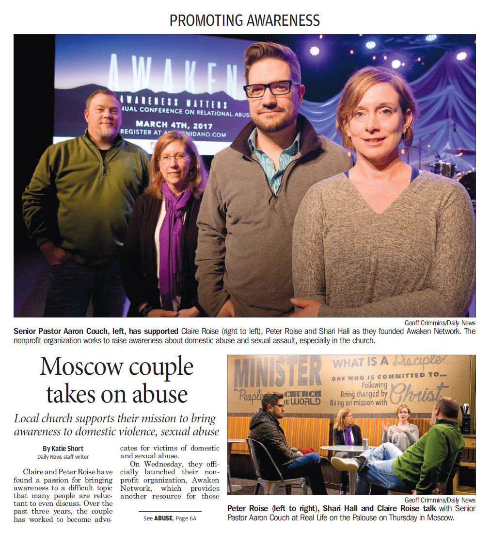 Moscow-Pullman Daily News, January 13, 2017, page 1