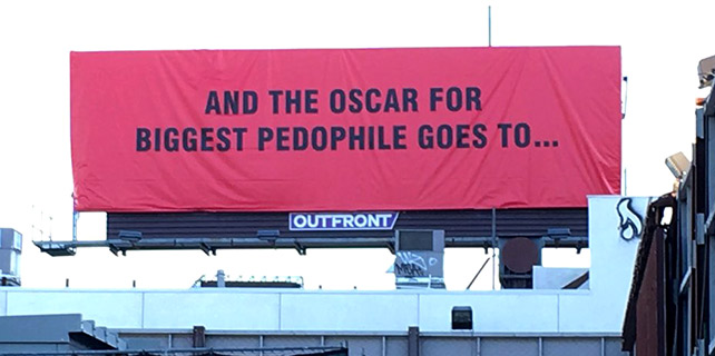 The Oscar for Biggest Pedophile Goes to. . . .