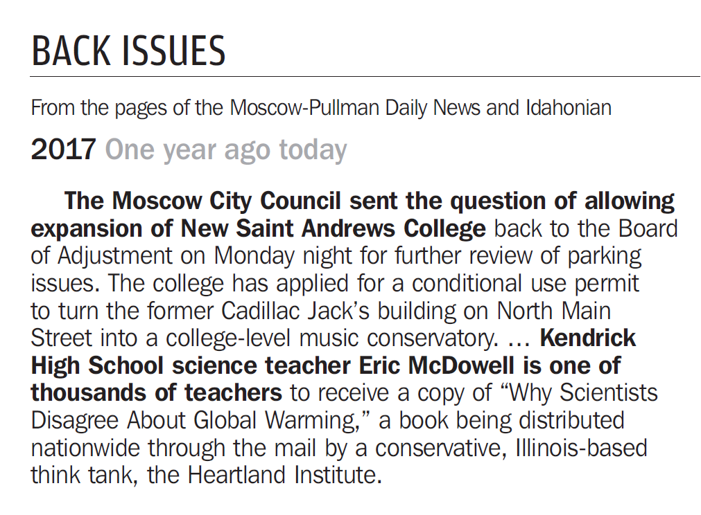 Moscow-Pullman Daily News, June 6, 2018