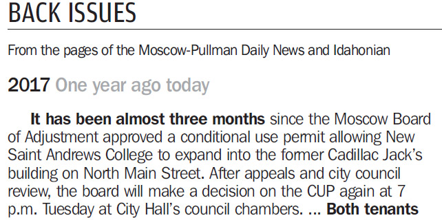 Moscow-Pullman Daily News
