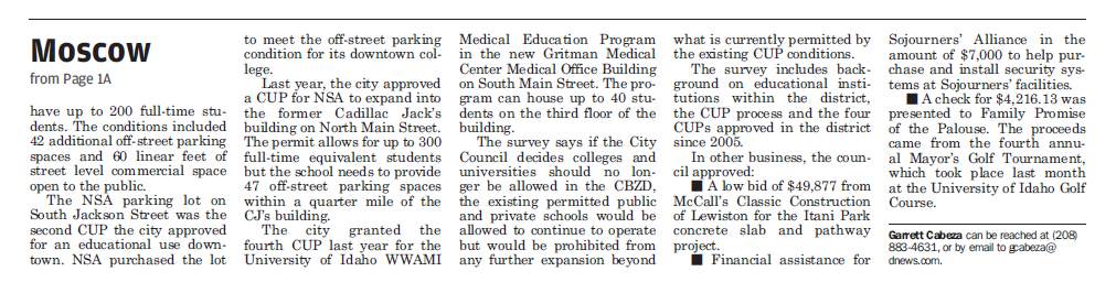 Moscow-Pullman Daily News, September 18, 2018, page 6