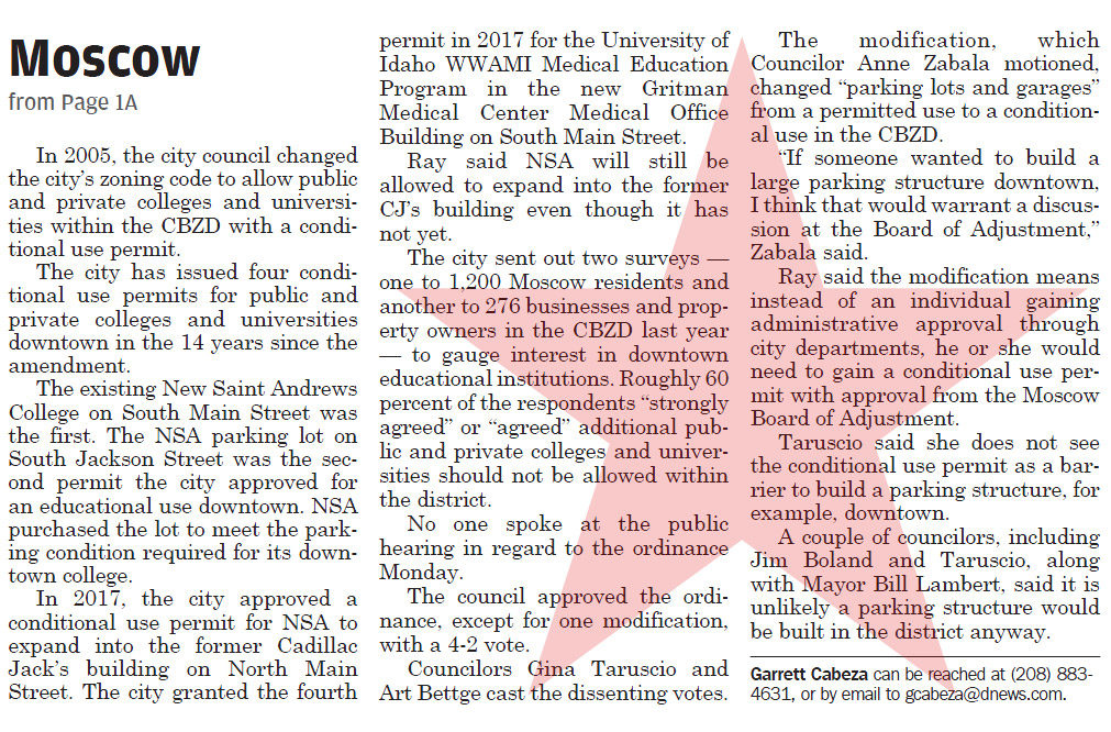 Moscow-Pullman Daily News, July 16, 2019, page 6