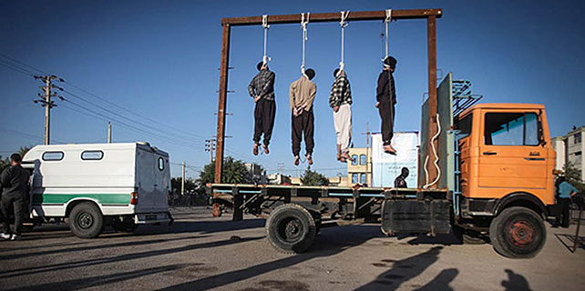 Iranian execution for sexual sin