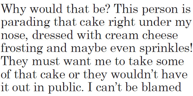 Moscow Pullman Daily News Letter to the Editor, “For the love of cake,”