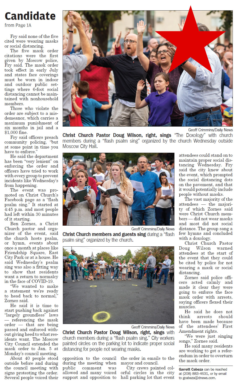 Moscow-Pullman Daily News, September 24, page 4