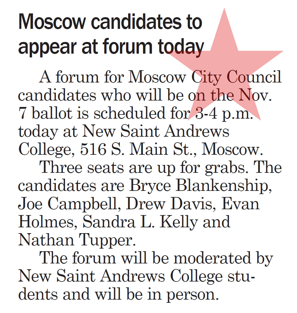 Moscow-Pullman Daily News October 20, 2023
